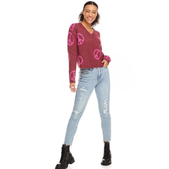 No Bounderies Woman's V-neckline Sweater NWT Suze Medium - Picture 6 of 10